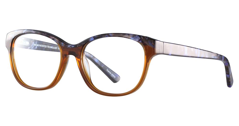 10 - Crystal Orange & Marbled Pearl Blue