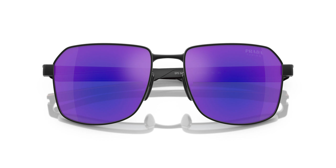 DG005U - Black - Dark Blue Violet Mirror