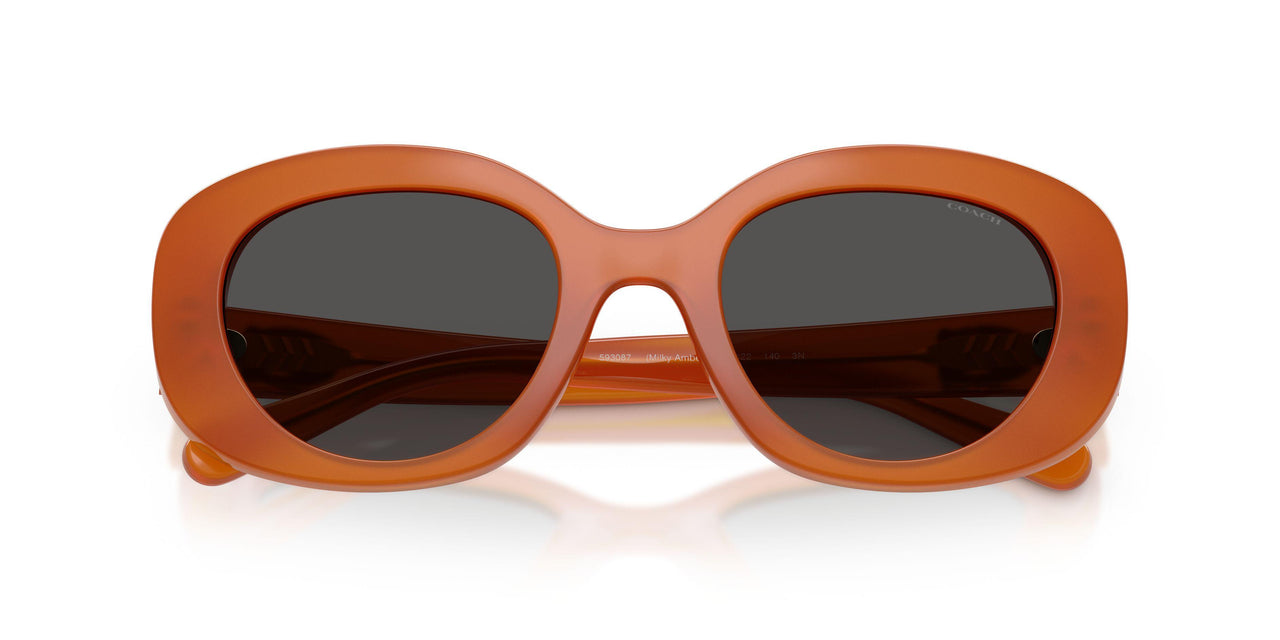 593087 - Orange - Grey Solid