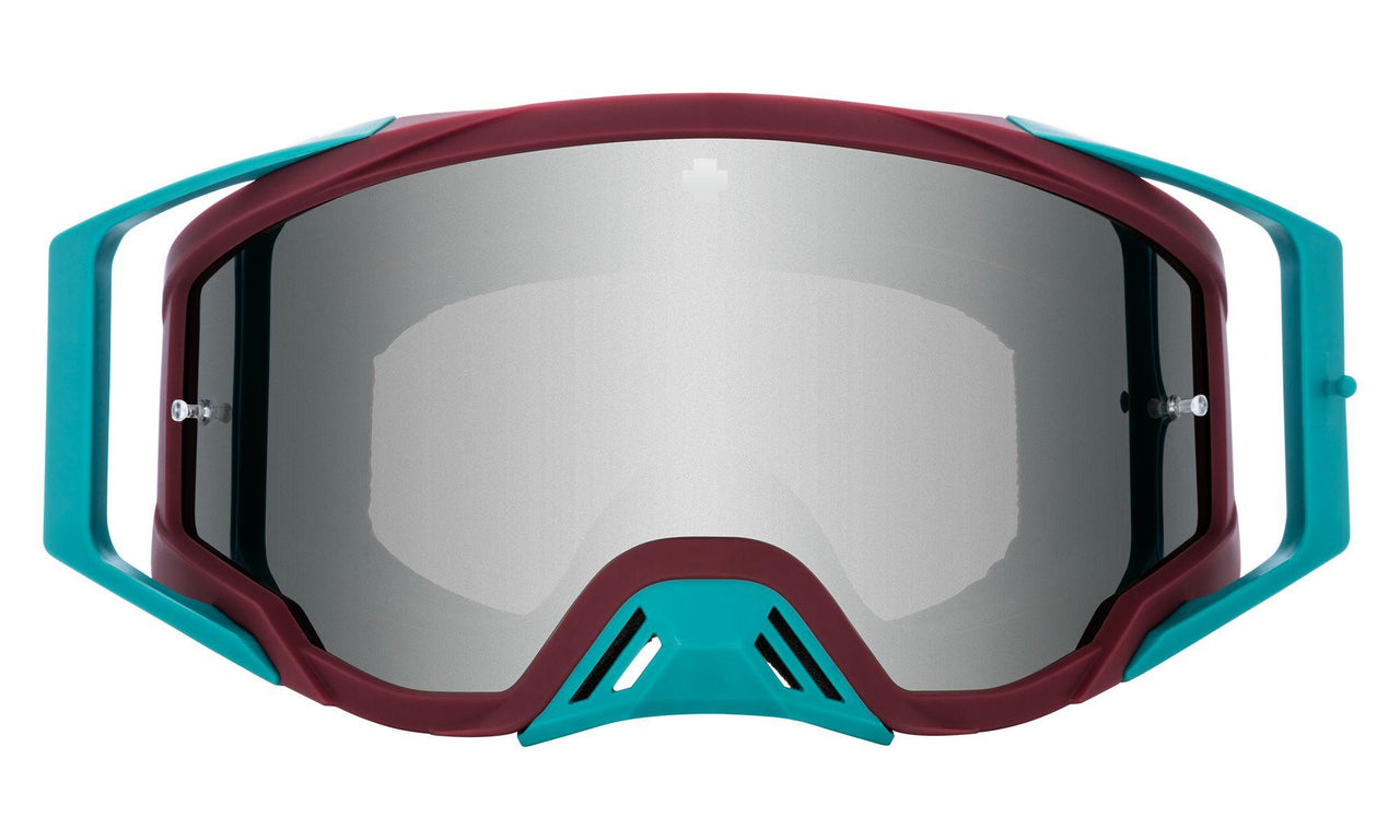 0000006 - Bolt Teal - HD Smoke with Silver Spectra Mirror HD Clear