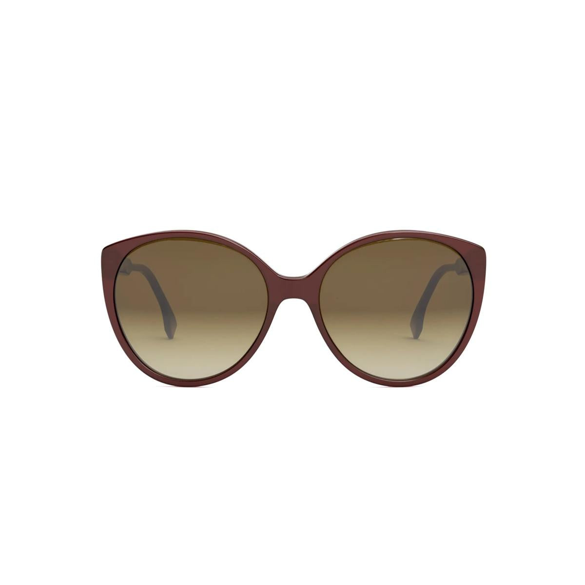 66F - Shiny Red - Gradient Brown