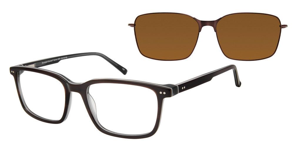 Revolution REV-DAMON-w/Clip Eyeglasses