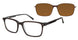 Revolution REV-DAMON-w/Clip Eyeglasses