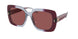 19405A - Black/white Tortoise - Light Brown Mirror Gold