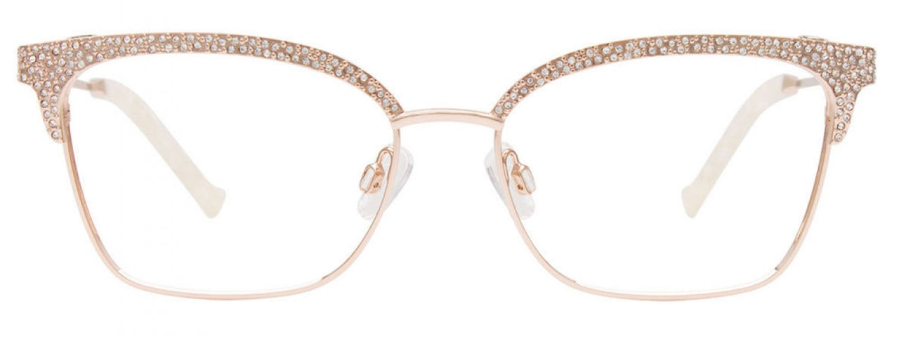 10 - Soft Gold with Crystals