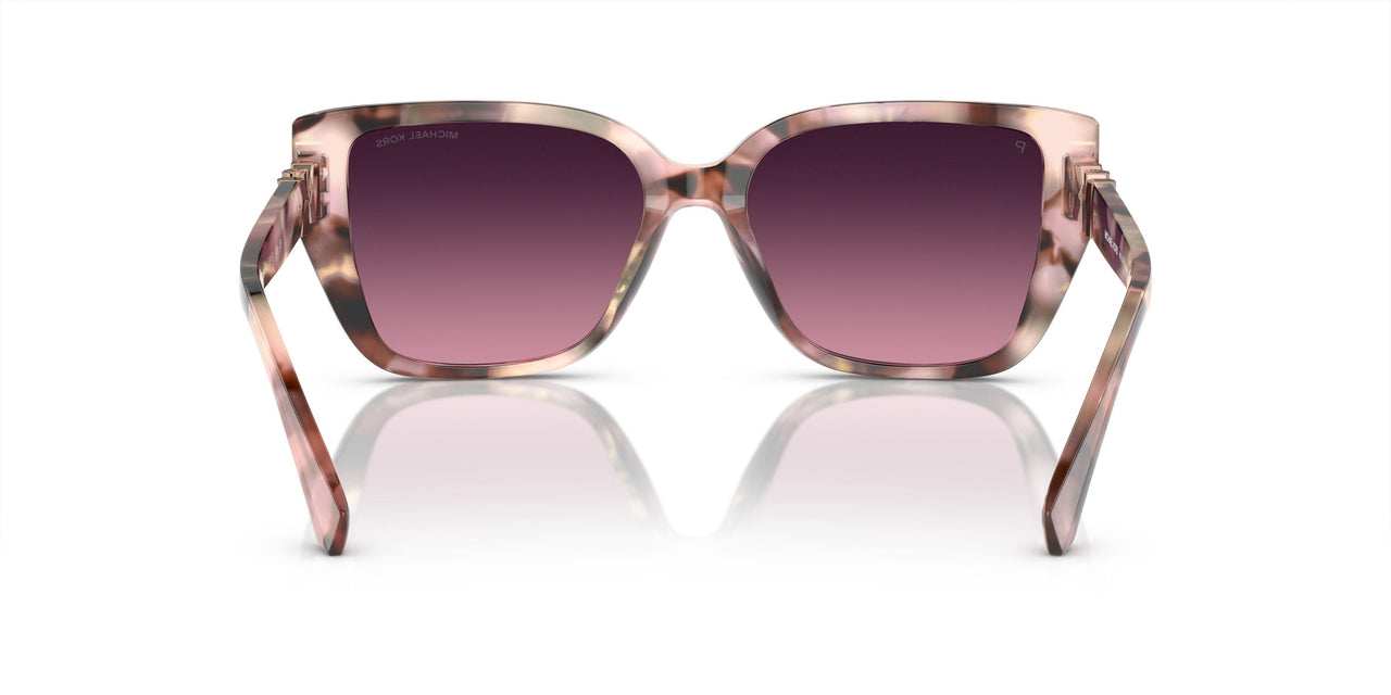 3946F4 - Pink Pearlized Tortoise - Burgundy Gradient Polar