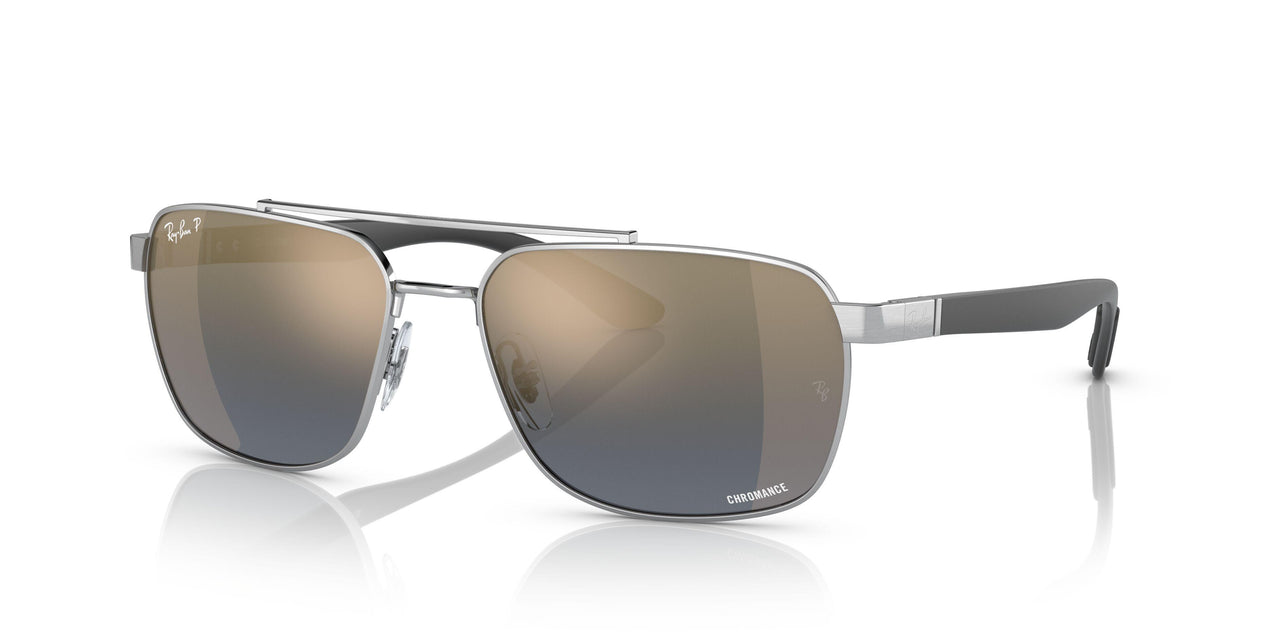003/J0 - Silver - Blue Mir Gold Gradient Polar