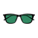 001 - Black/Gunmetal - Green