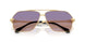 1002EL - Gold - Clear Fifty Gradient Orange Violet