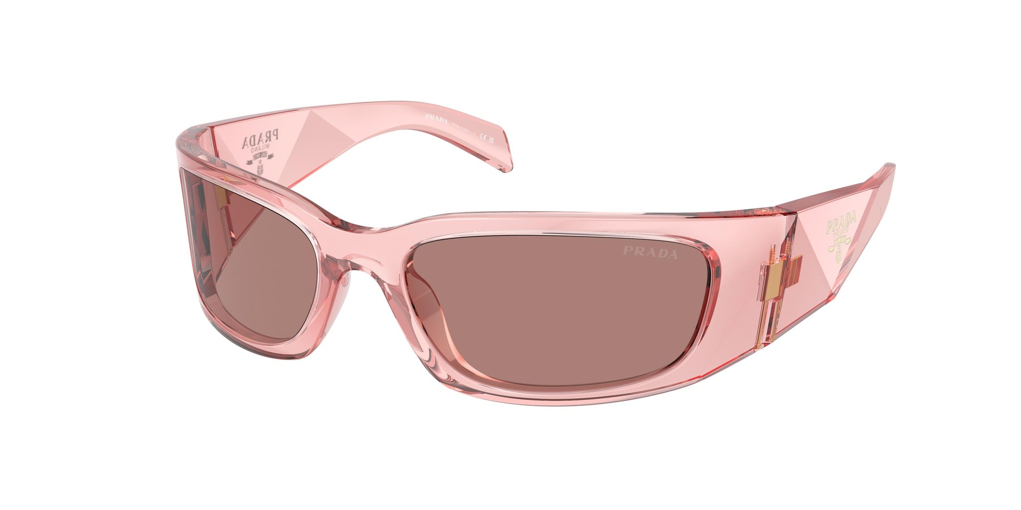 Authentic  Pinkish Purple / Gold Arms Prada Sunglasses NWOT Prada PR 26ZS Sunglasses | LensCrafters main image 2