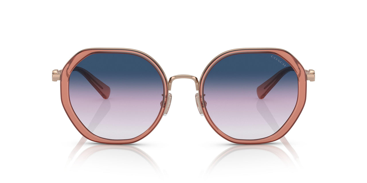 93318H - Light Brown - Blue Purple Gradient
