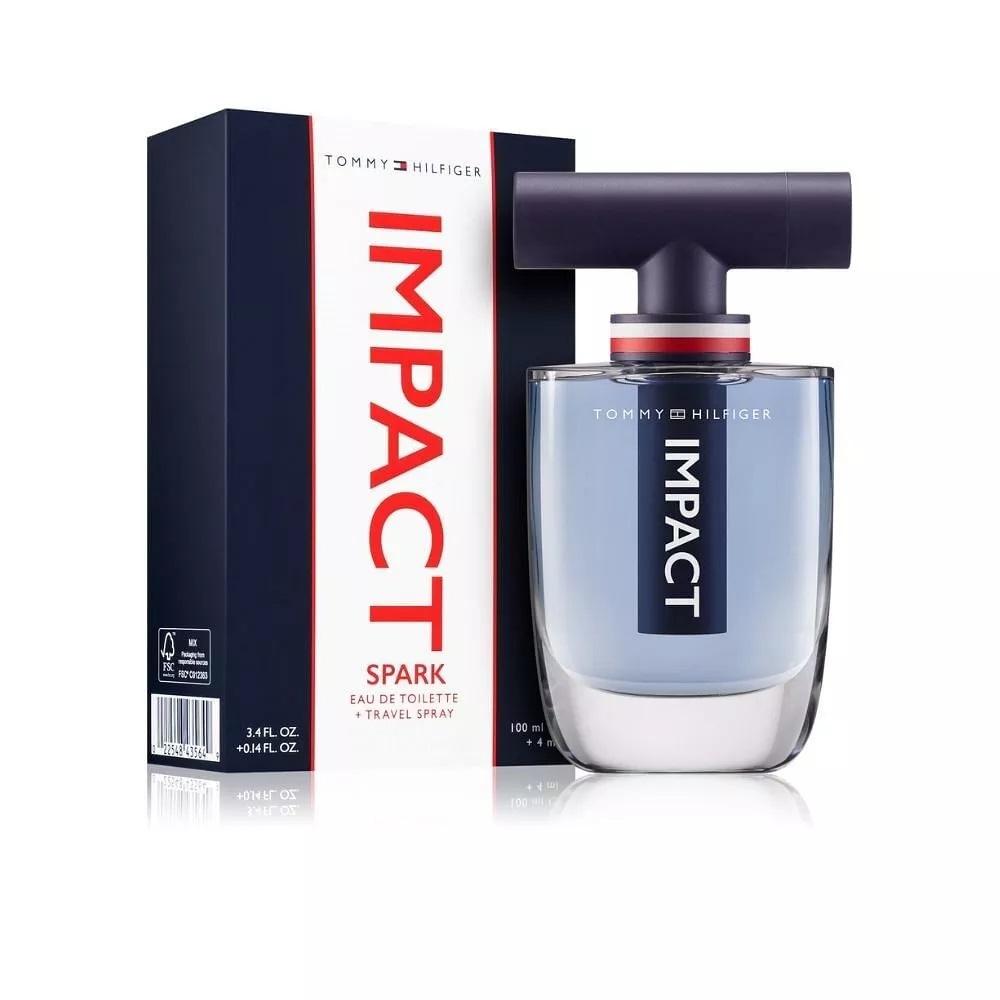 Tommy Hilfiger Impact Spark EDT Spray And Travel Spray In Cap