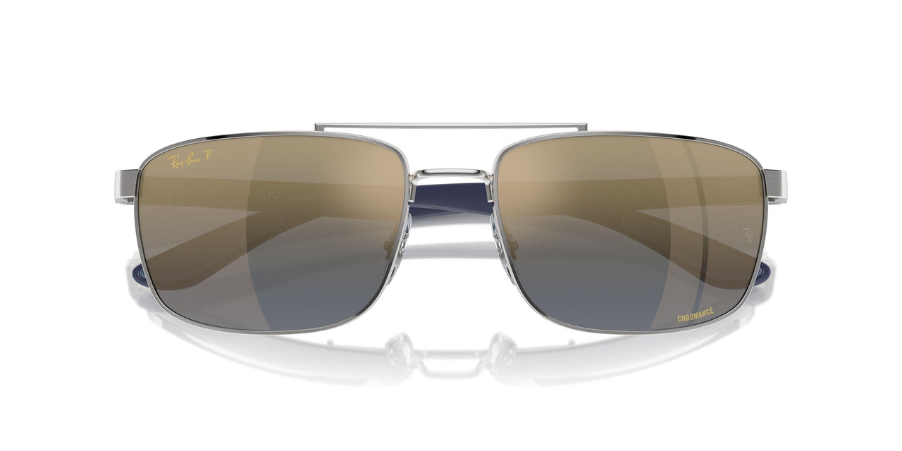 003/J0 - Silver - Blue & Gold