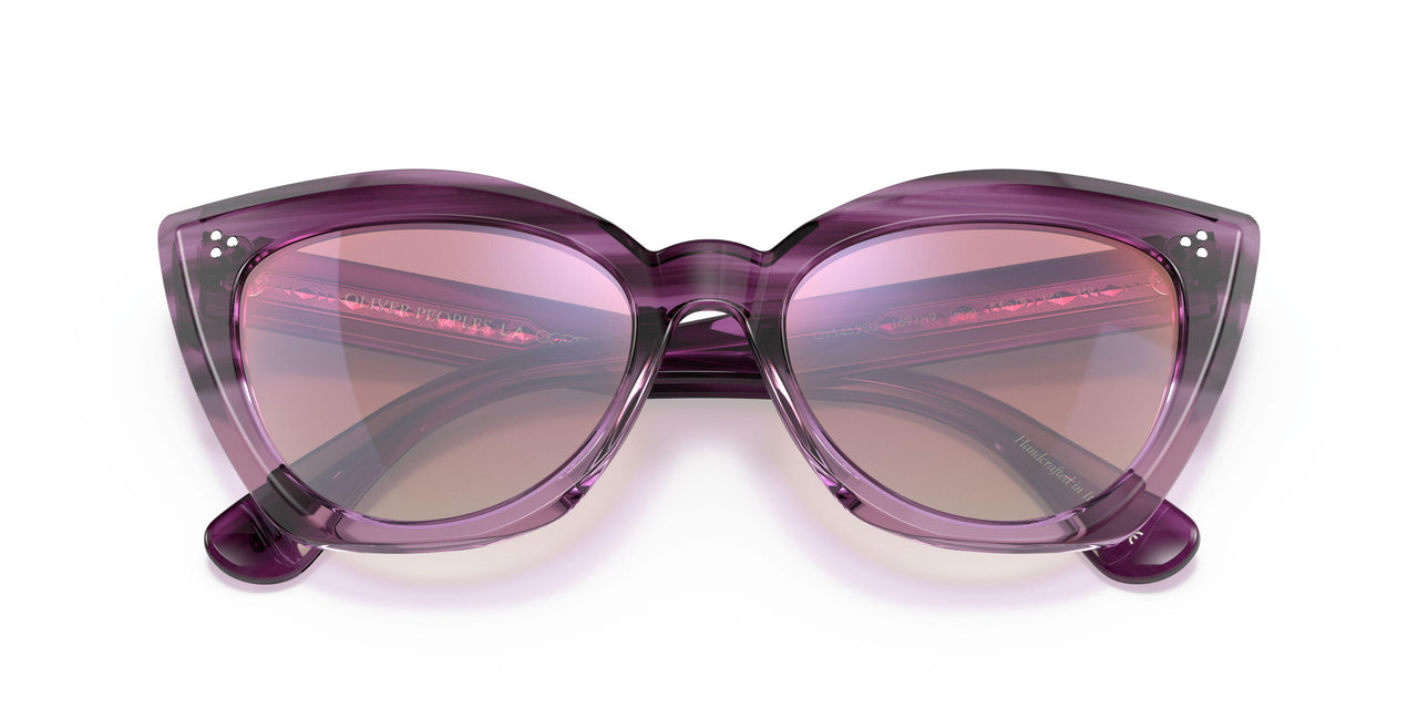 1691H9 - Violet - Soft Pink Gradient Mirror