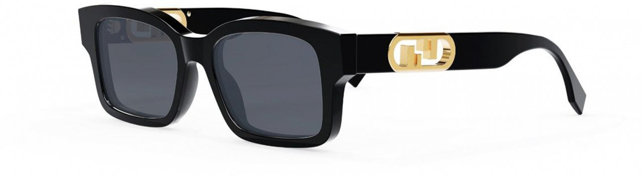 01V - Shiny Black - Blue