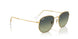 001/BH - Gold - Green Vintage