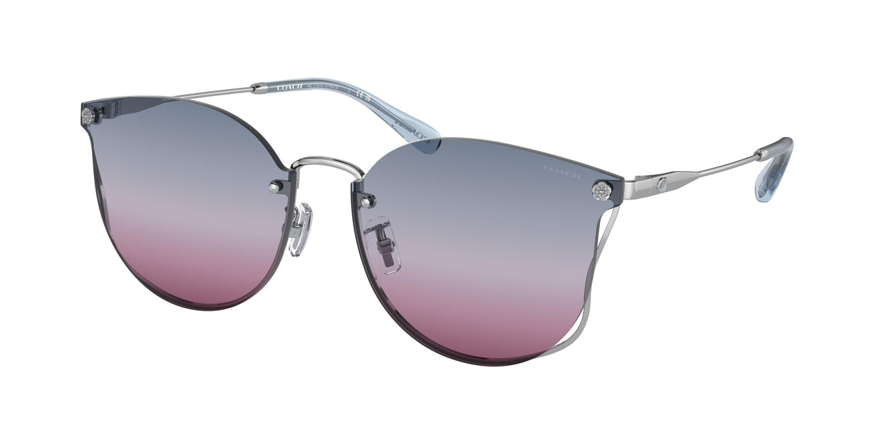 9001I8 - Silver - Blue Purple Pink Gradient