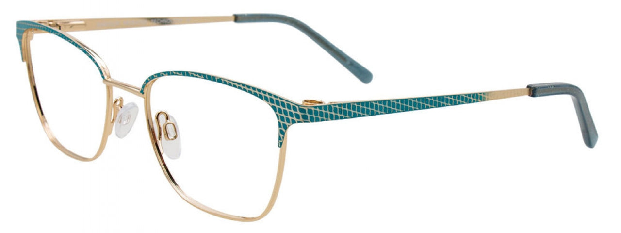 60 - Teal & Gold