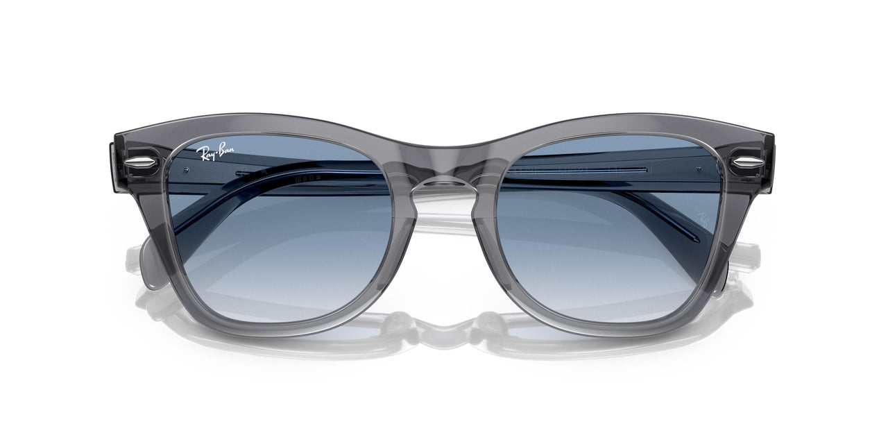 66413F - Grey - Clear Gradient Blue