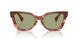 12Q60D - Red - Green Mirror Internal Silver