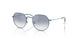 303/7B - Blue - Clear Gradient Blue Mirror Silver