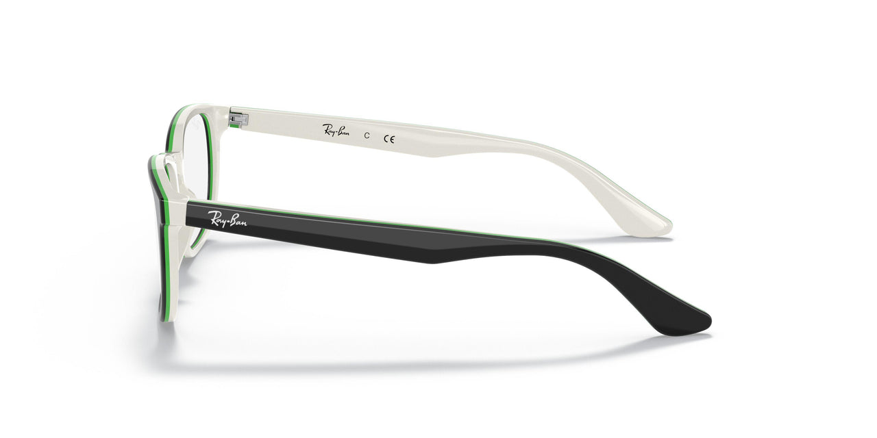 3820 - Top Black On White/green