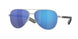 400229 - Silver - Blue Mirror