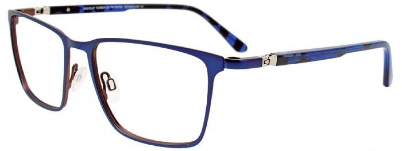 50 - Blue & Brown / Tortoise Blue