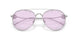 3045Z9 - Silver - Light Violet Tampo Flower Silver