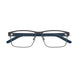 003 - Gunmetal/Blue - Transparent