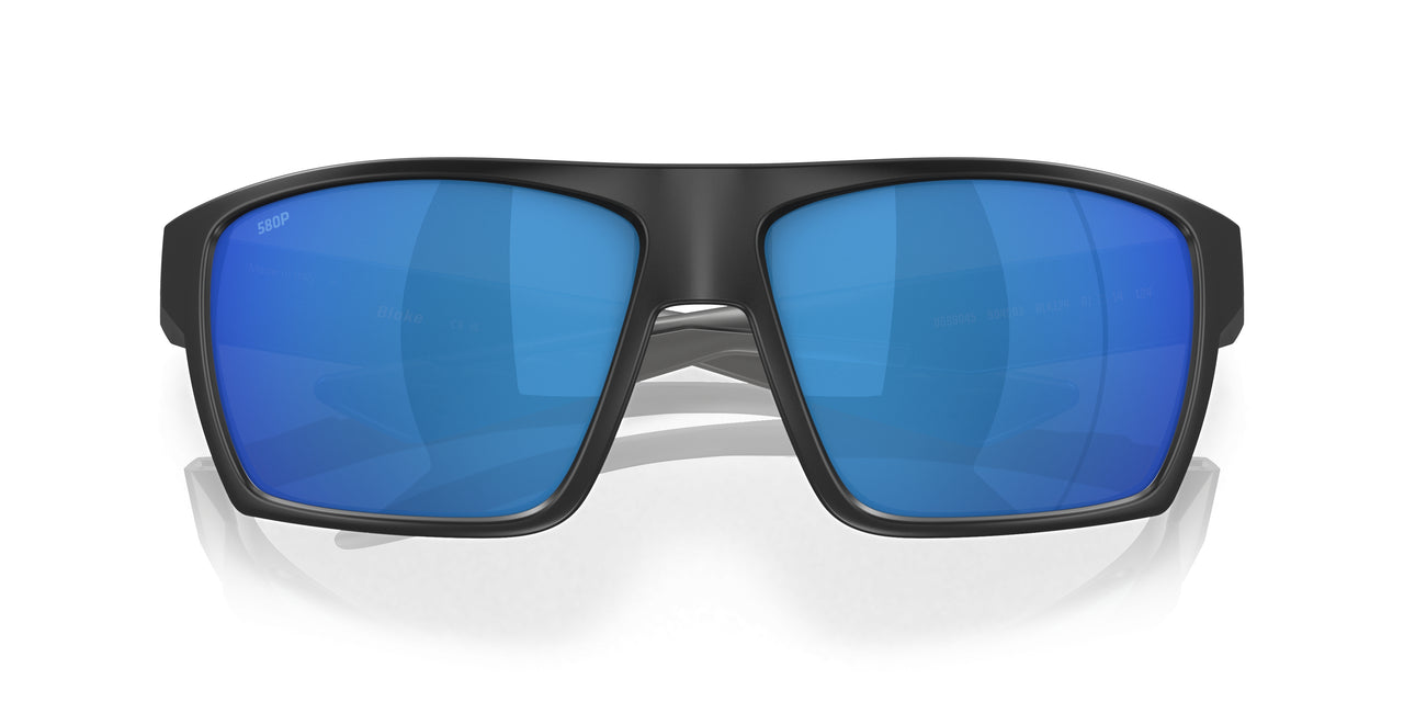 904503 - 124 Matte Black Matte Gray - Blue Mirror 580p