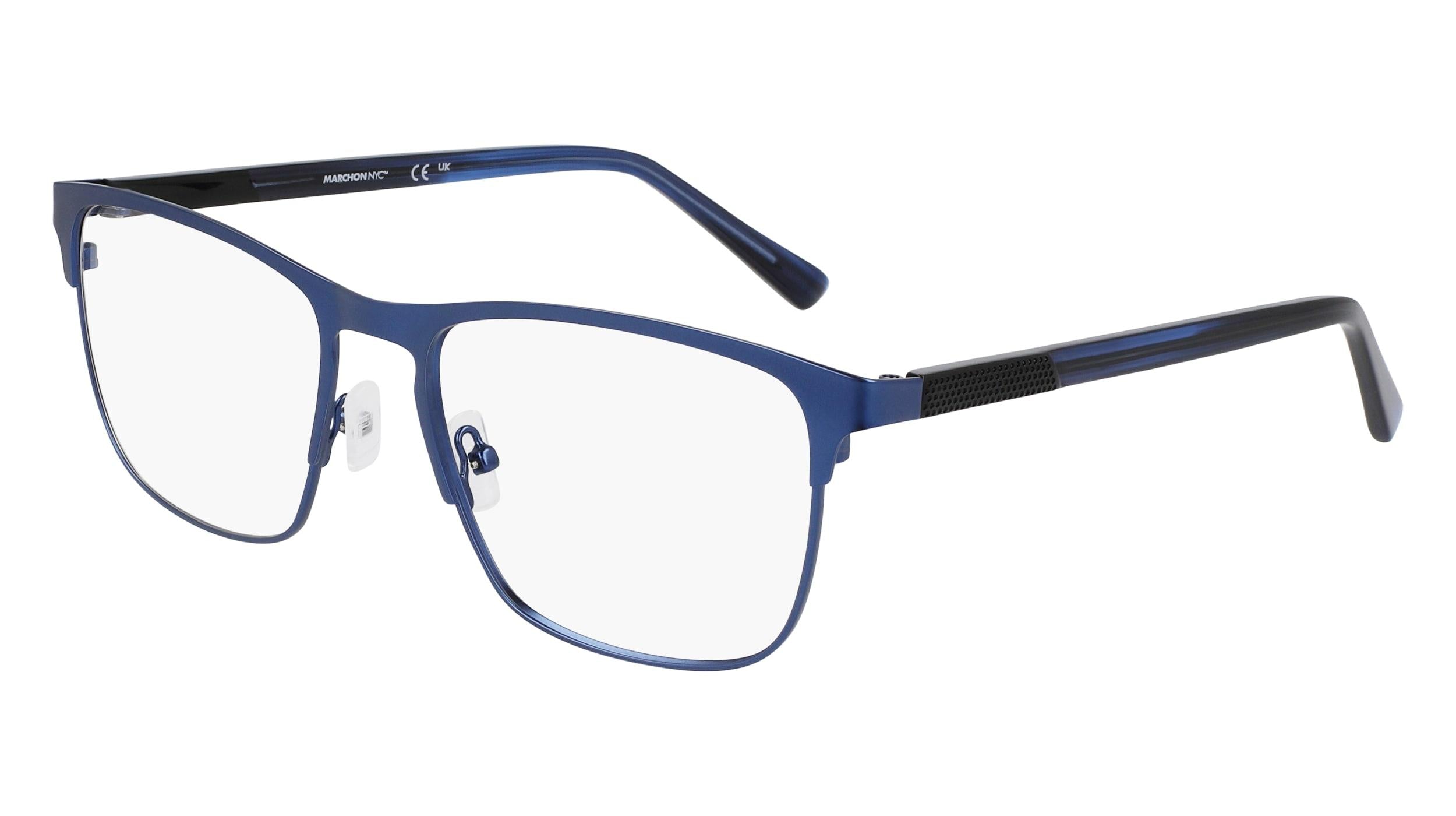 New MARCHON NYC M-5005 035 Smoke & Blue Eyeglasses  53mm with Case marchon-eye-M5008-Teal320.jpg main image 3