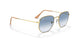 001/3F - Gold - Clear Gradient Blue