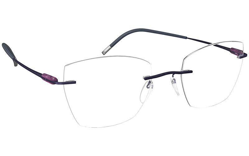 Silhouette Purist Color Groove Demo Rimless 5561 Eyeglasses