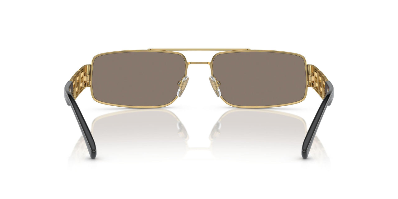 10025A - Gold - Light Brown Mirror Dark Gold