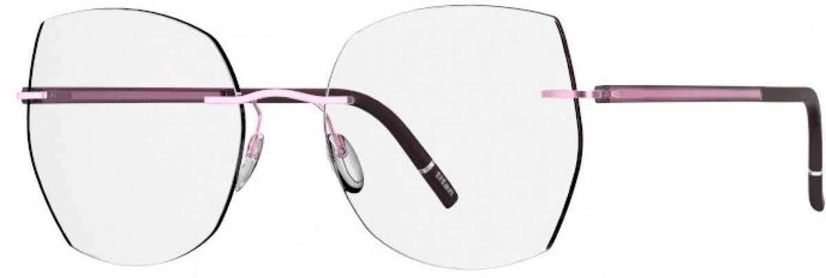 Silhouette The Wave Color Groove Demo Rimless 5567 Eyeglasses