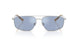 90011U - Silver - Light Blue Mirror Silver