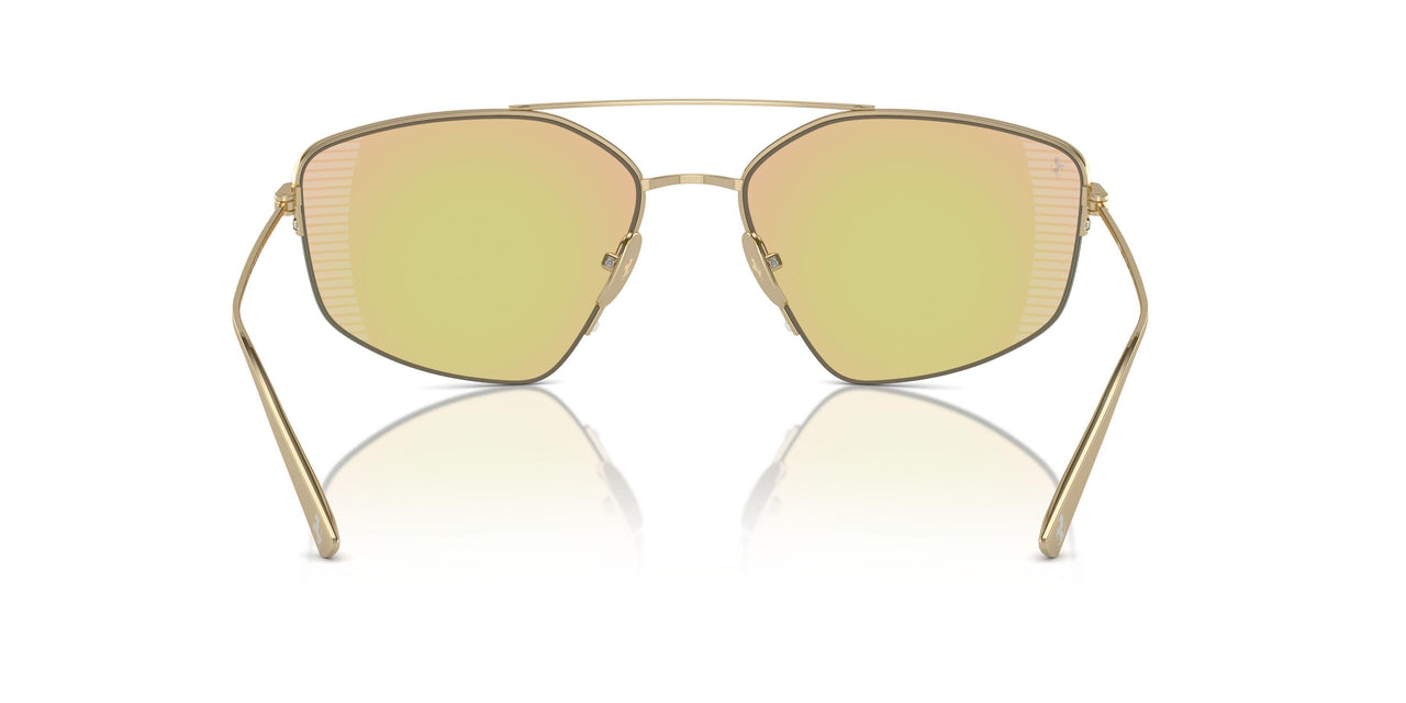 302/8N - Gold - Green Mirror