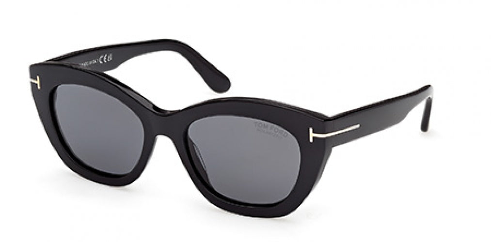 Tom Ford Women’s Black Linda Oversized Sunglasses TOM FORD Linda 53mm Butterfly Sunglasses | Nordstrom main image 2