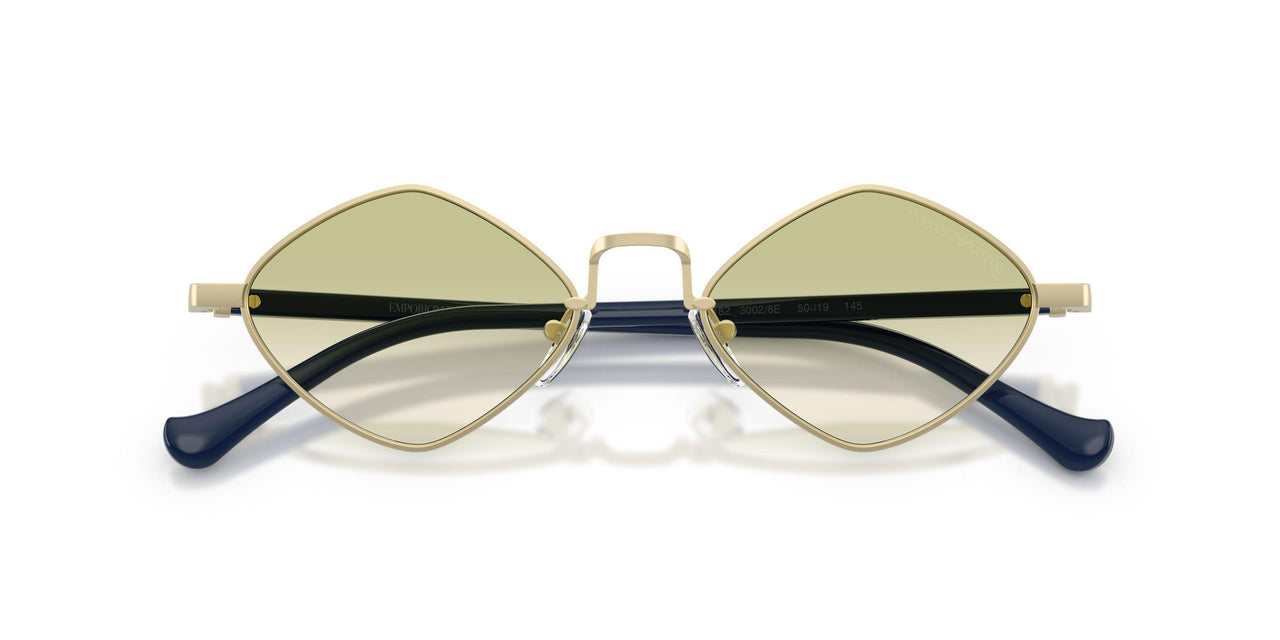 30028E - Gold - Clear Gradient Green