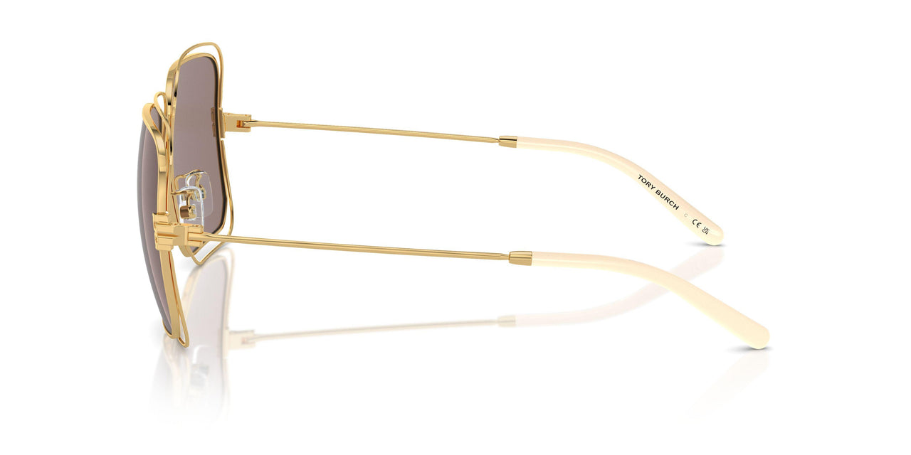 33437N - Gold - Light Purple & Brown Mirror