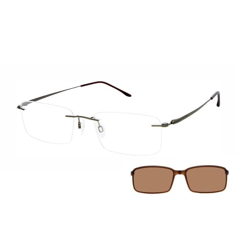 Charmant Pressure Mount TI16731 Eyeglasses