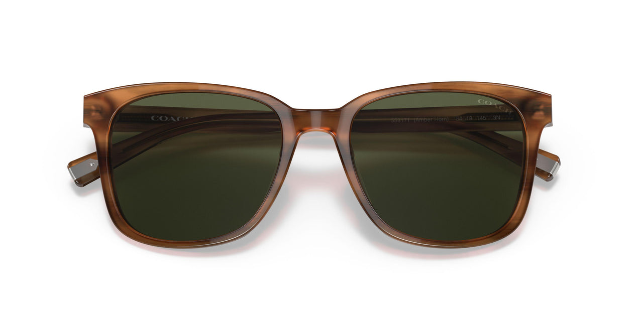 558171 - Light Brown - Dark Green Solid