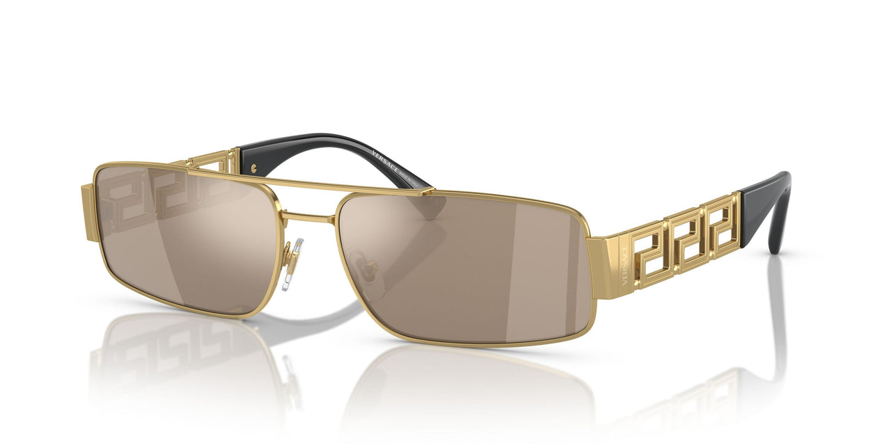 10025A - Gold - Light Brown Mirror Dark Gold