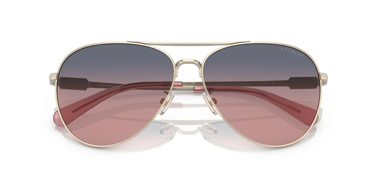 90050J - Gold - Plum Purple Scarlet Gradient