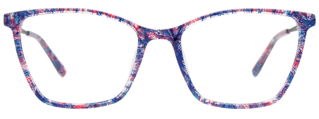 50 - Blue & Pink Print