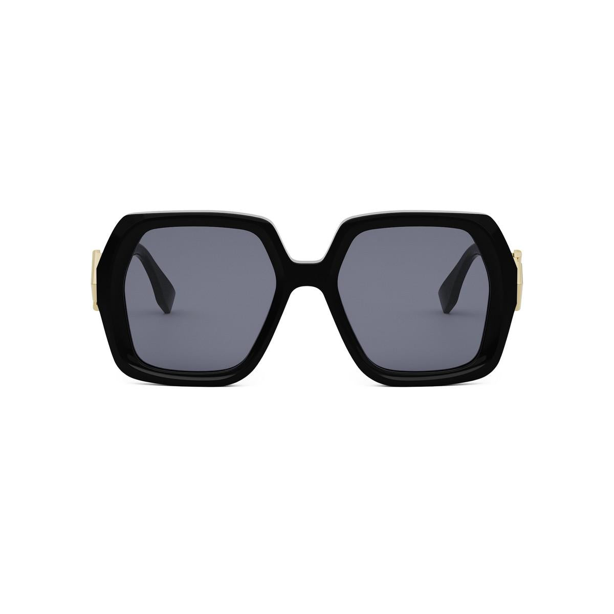 01V - Shiny Black - Blue