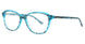 60 - Turquoise Crystal with animal print