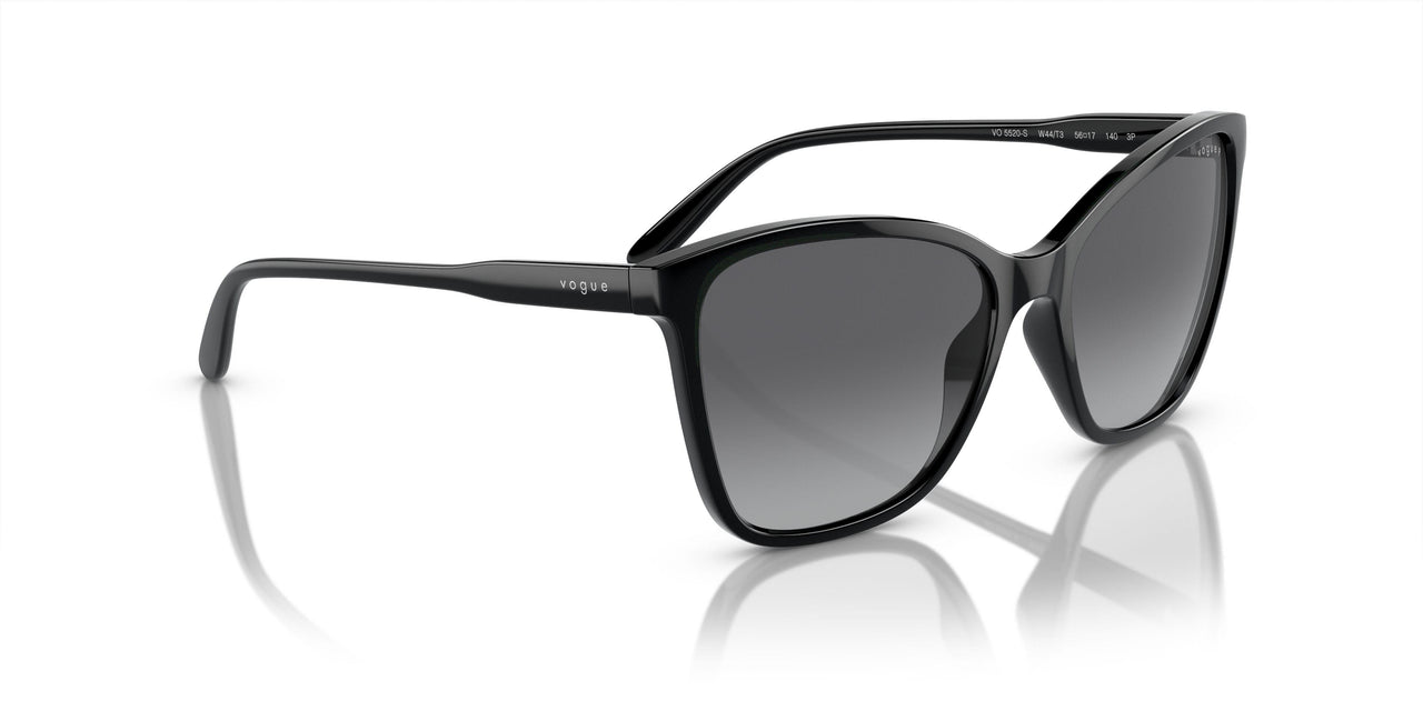 W44/T3 - Black - Gradient Grey Polarized