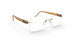 Silhouette Sivista Chassis Rimless 5553 Eyeglasses